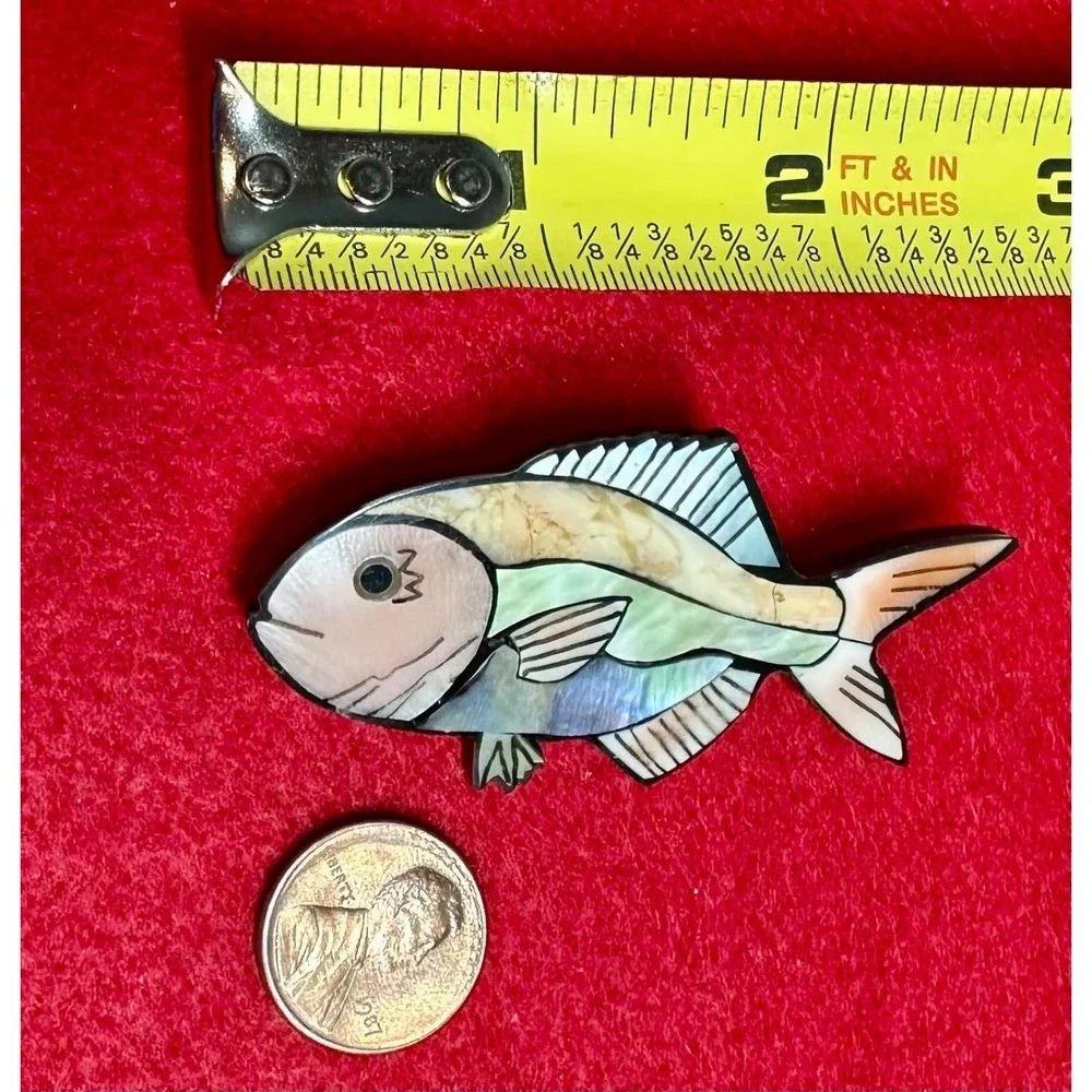Brooch Pin Lot 5 Pieces Cats Fish Dog Shoe Mixed Vintage Style